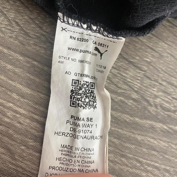 Puma BMW Motorsport Track Zip Hoodie Womens XL‎ - Picture 5 of 8